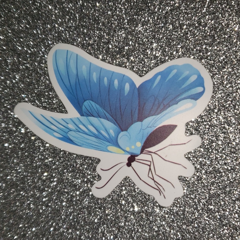 NATURE WATERPOOF Sticker Butterfly